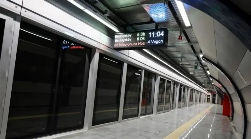 1 Mayıs'ta M7 Yıldız-Mahmutbey metro hattının Mahmutbey-Kağıthane durakları kapalı olacak 10