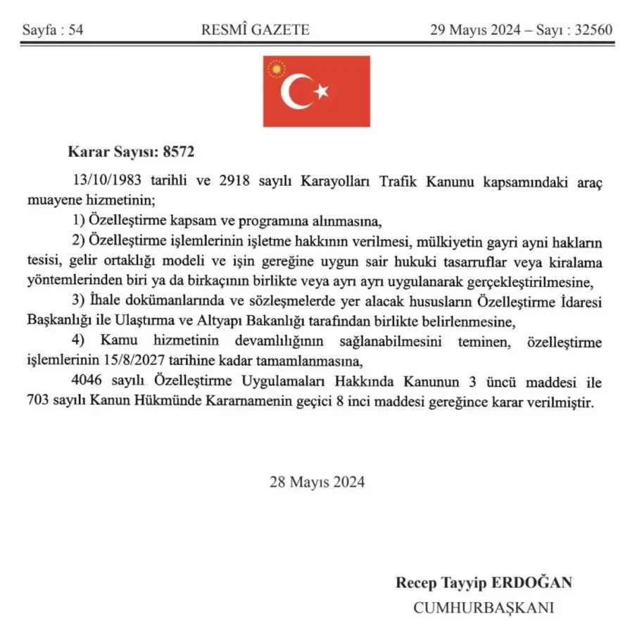 2024 araç egzoz muayene ücreti ne kadar?
