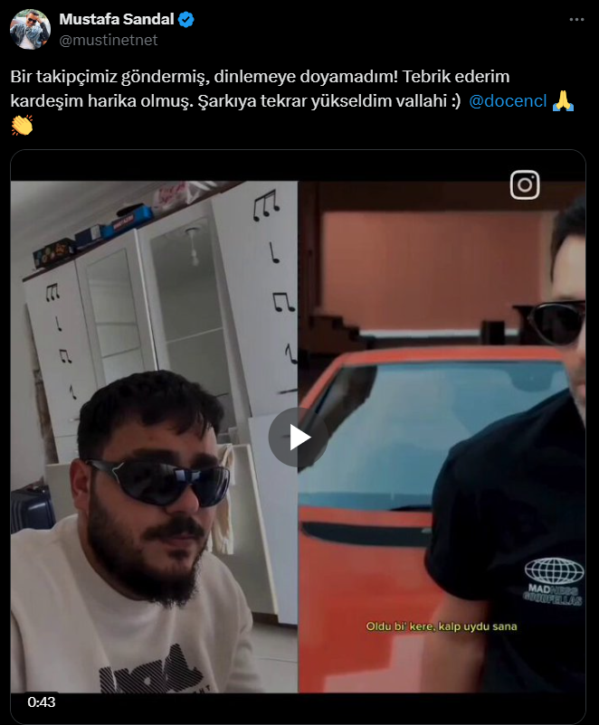 Bayhan Tiryakinim düetiyle TikTok'ta video paylaşan Docend milyonlarca kez izlendi 2