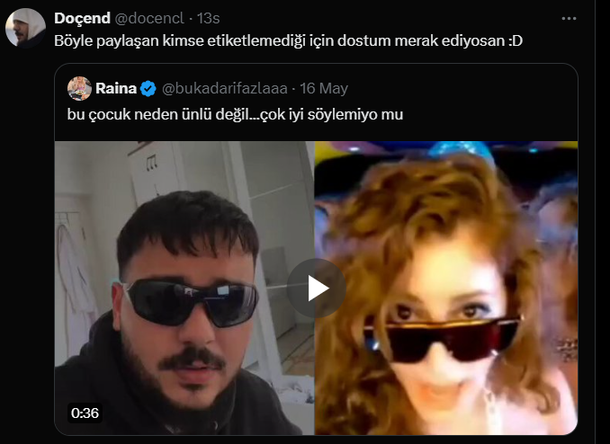 Bayhan Tiryakinim düetiyle TikTok'ta video paylaşan Docend milyonlarca kez izlendi 3