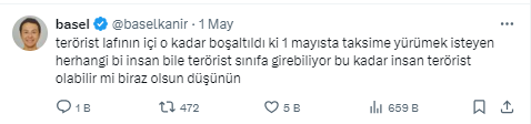 Sosyal medya fenomeni Basel, 1 Mayıs gösterilerinin ardından gözaltına alındı 4