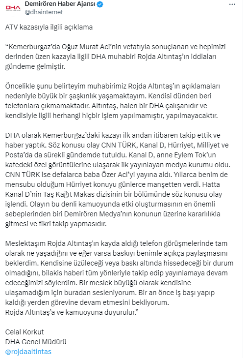 Eylem Tok açıklamalarıyla gündem olan muhabir Rojda Altıntaş'ın hayatı ve biyografisi 3