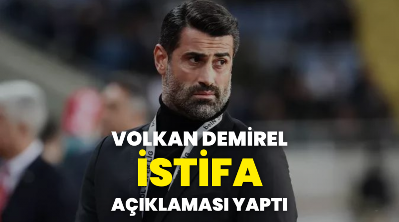 Volkan Demirel Hatayspor’daki görevinden istifa etti 1