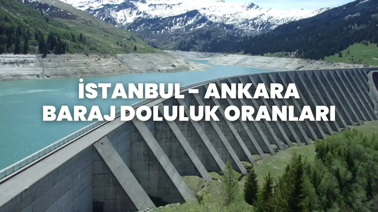 Ankara Ve İstanbul Baraj Doluluk Oranları