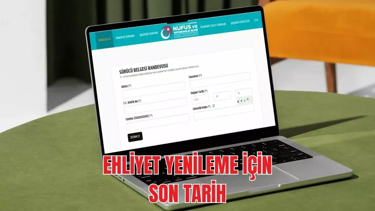 Ehliyet yenilemede son tarih uzatıldı! Evrakları hazırlayın, randevu alın