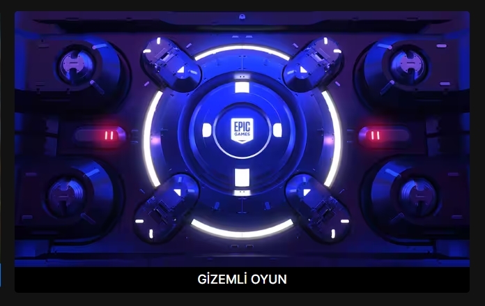 Epic Games gelecek hafta gizemli bir oyunu ücretsiz olarak verecek 1