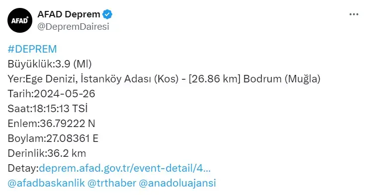 İstanbul’da Deprem Mi Oldu, Kaç Büyüklüğünde? Az önce Deprem Nerede Oldu?