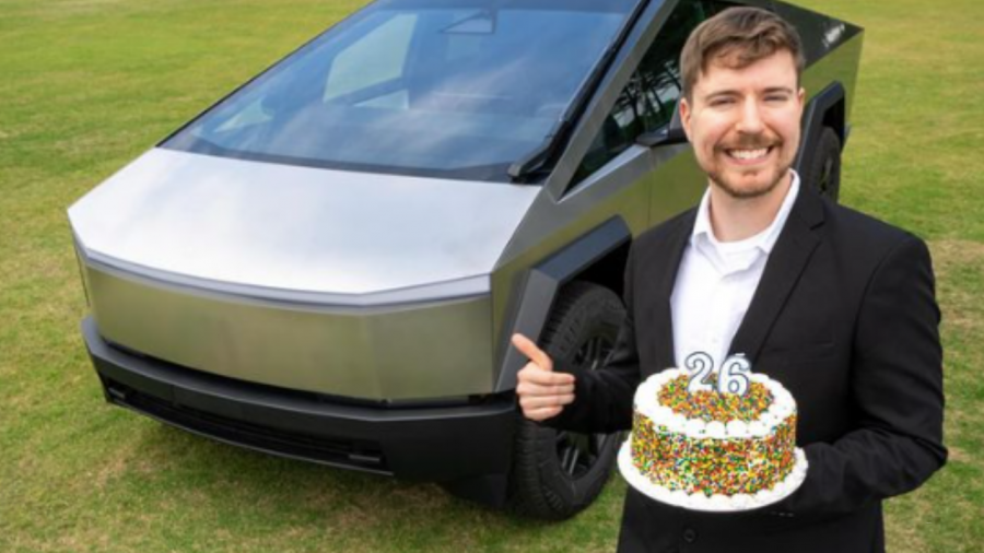 MrBeast 26. yaş gününe özel 26 tane Tesla hediye edeceğini açıkladı 2