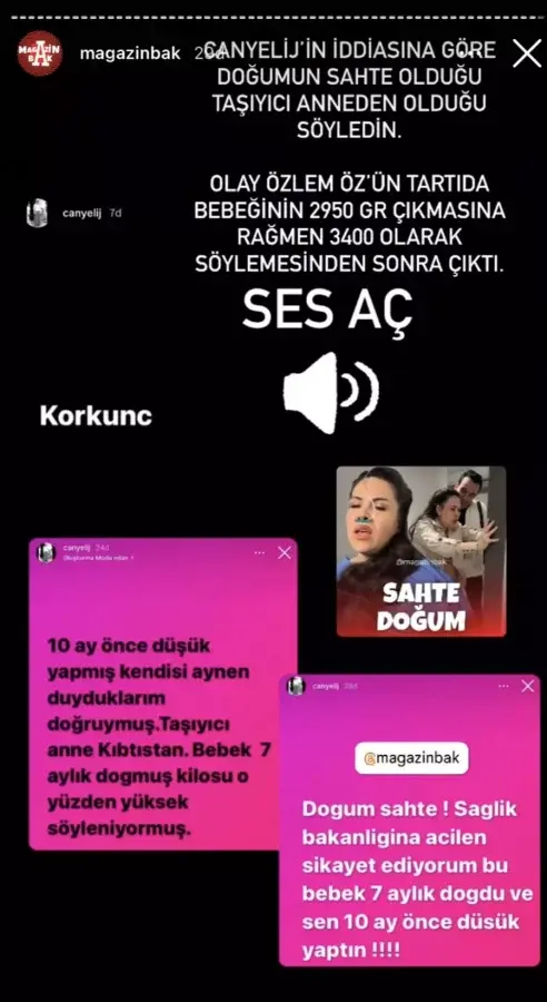 Özlem Öz gerçekten hamile miydi? Sahte doğum ve taşıyıcı anne iddiaları sonrası açıklama 6