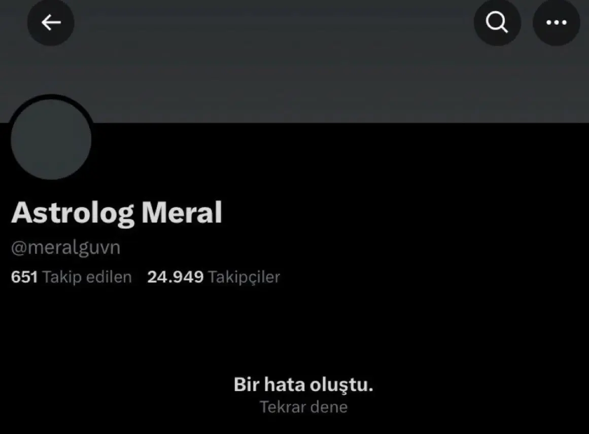 Astrolog Meral Güven X (twitter) hesabı