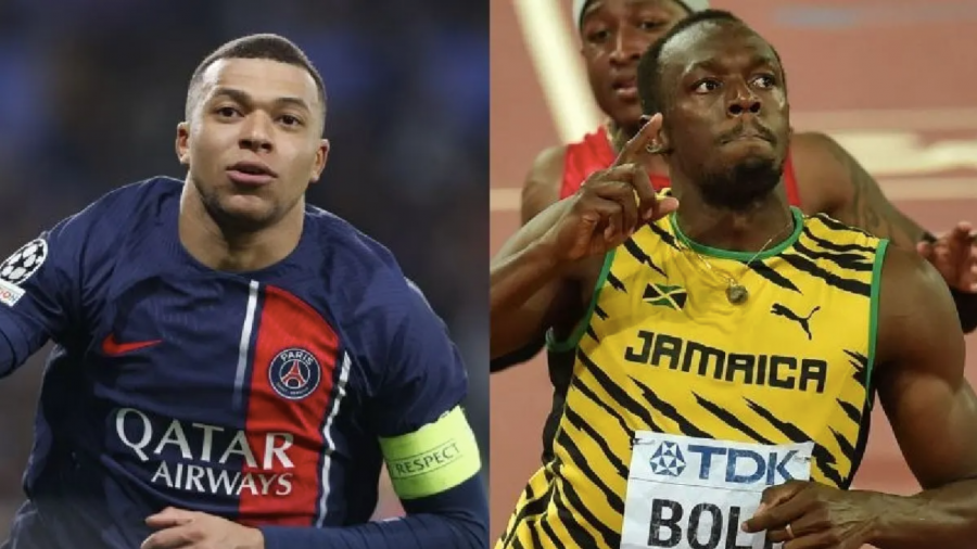 Kylian Mbappe ve Usain Bolt 100 metrede yarışacak 3