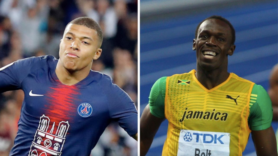 Kylian Mbappe ve Usain Bolt 100 metrede yarışacak 2