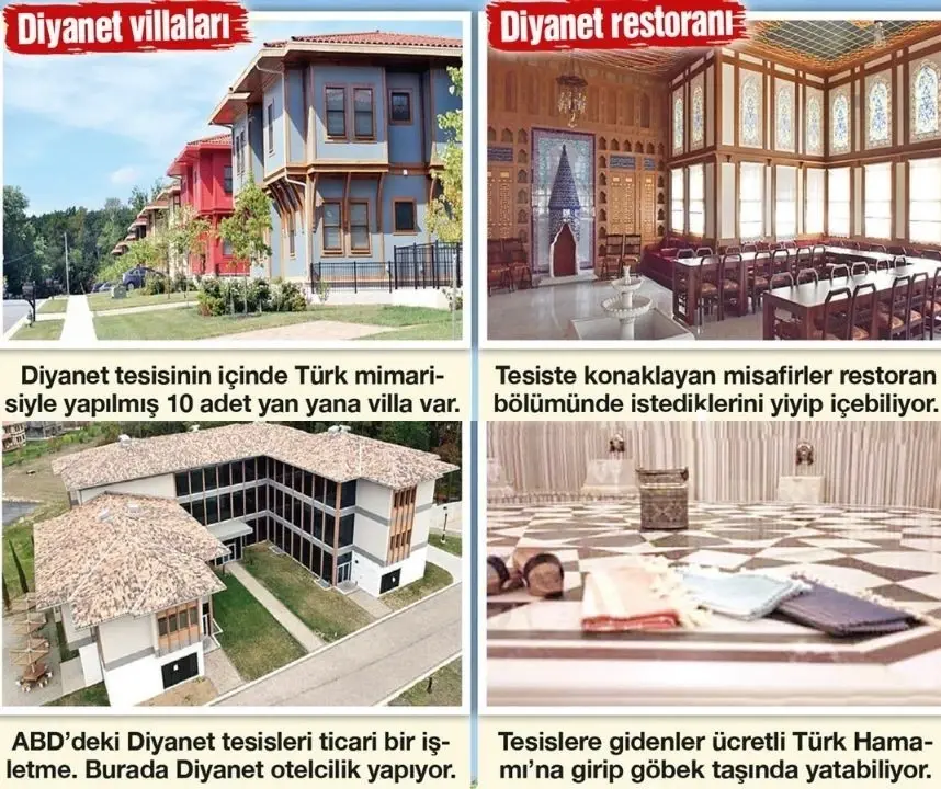 Diyanet'in ABD yerleşkesi ne kadar kazanıyor?