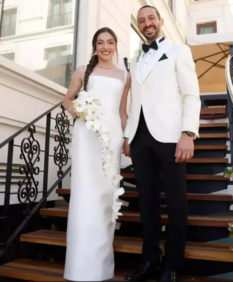 Cannes ödüllü Merve Dizdar ile Cihan Ayger bugün nikah masasına oturdu 1