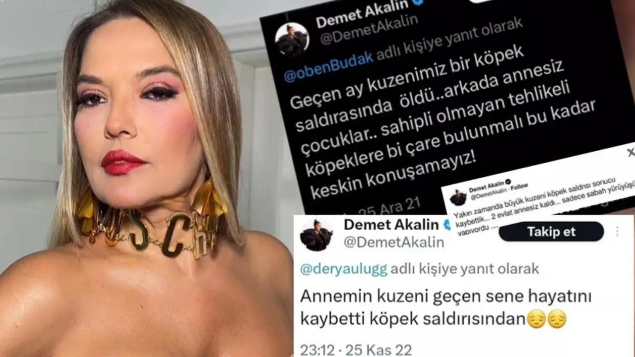 Demet Akalın Kuzeni Için ‘’köpek Saldırısında Kaybettik’’ Dedi, Canlı Yayında Iddianın Gerçek Olmadığı Ortaya çıktı