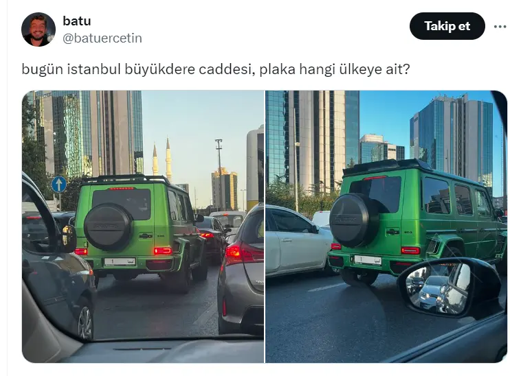 İstanbul'da görülen 1 libya (ليبيا) plakalı araç kimin, hangi ülkeye ait? 1 libya (ليبيا) plaka ne kadar, kaç dolar?