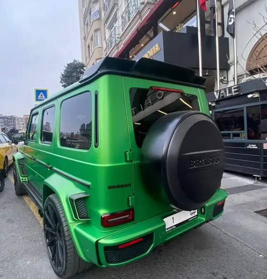 İstanbul yeşil Mercedes Brabüs 800 nereden geldi, hangi ülkeden?