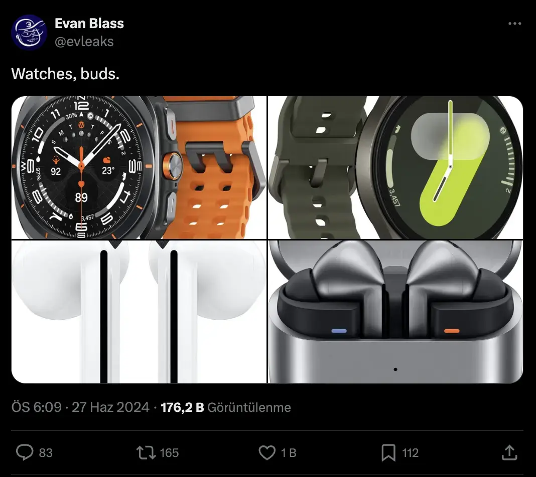 Samsung Galaxy Unpacked Etkinliği öncesinde Sızdırılan Cihaz Görselleri Arasında Galaxy Watch Da Var