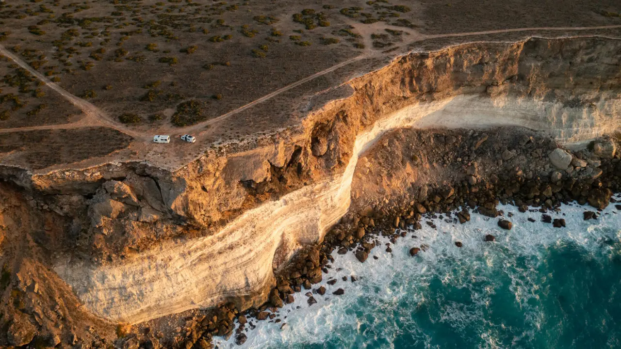 Yeryüzünün Bittiği Nokta Olarak Bilinen Nullarbor Uçurumları Avusturalya’da Yer Alıyor