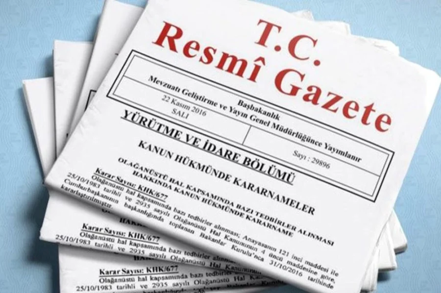 Resmi Gazete yayınlandı mı?