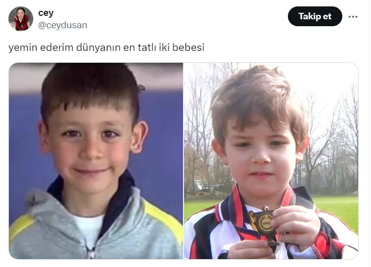 A Milli Takım Futbolcularının çocukluk Halleri Sosyal Medyada Gündem Oldu