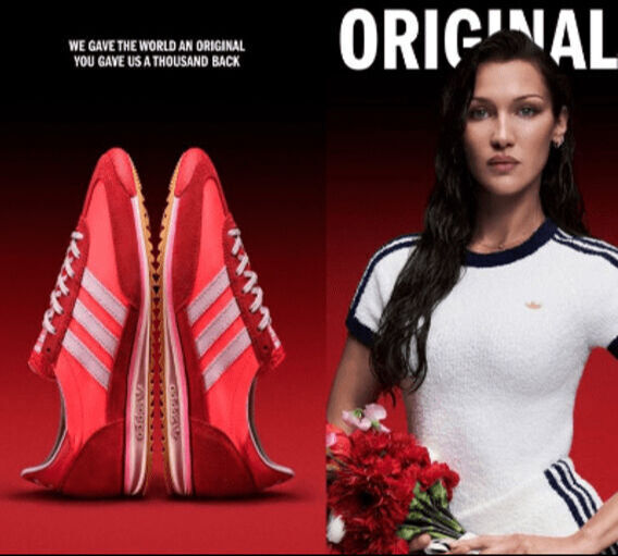 Bella Hadid Adidas reklamı