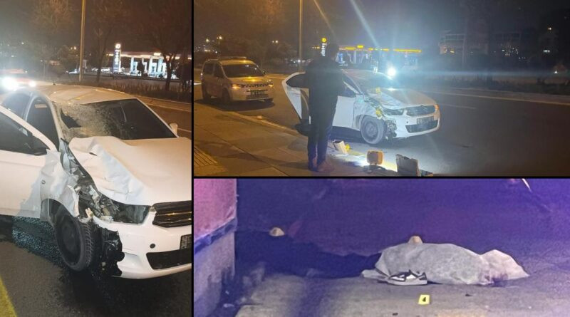 Ankara'da korkunç kaza! Hızla gelen araç kaldırımda yürüyenleri ezip kaçtı: 2 ölü 1