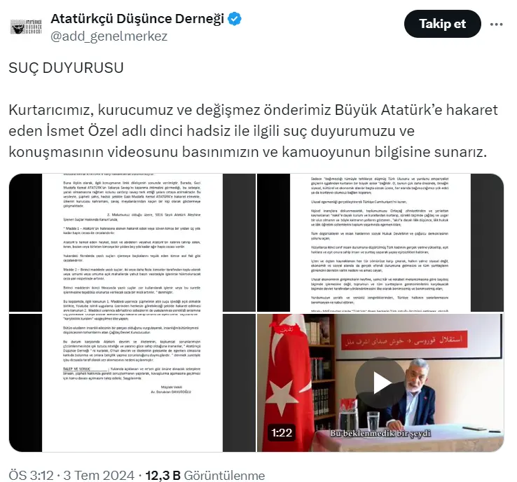 İsmet Özel kimdir, Atatürk hakkında ne dedi?