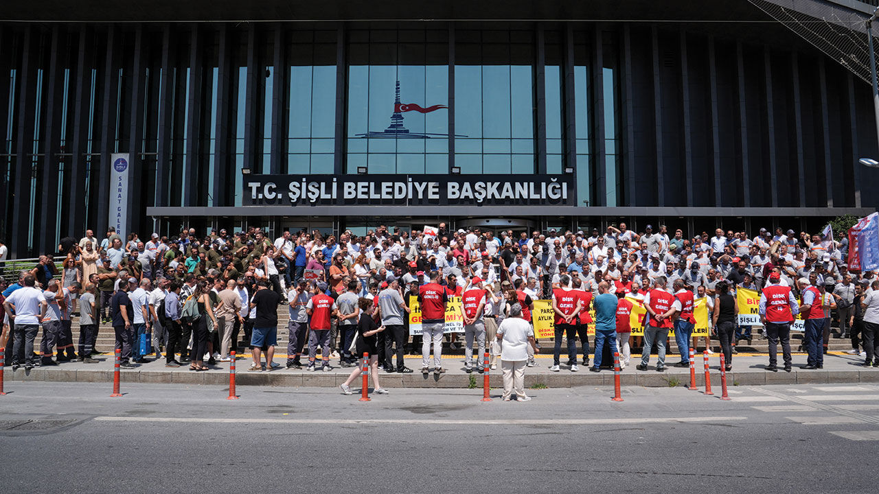 CHP belediyelerindeki işçi isyanı İstanbul Şişli'ye de sıçradı: Fazlasını değil hakkımızı istiyoruz - 1. Resim