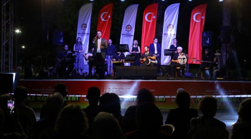 Denizli Büyükşehir Belediyesinin düzenlediği yaz konserleri 14 Eylül’e kadar sürecek 1