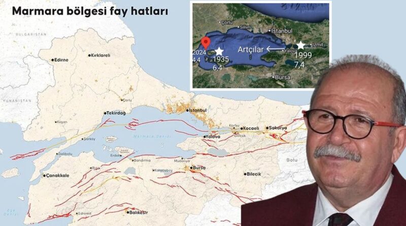 Deprem Profesörü Şükrü Ersoy İstanbul’u uyardı: Marmara fayları çok hareketli 1