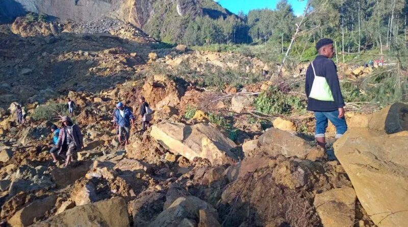 Papua Yeni Gine'de felaket boyut atladı! Heyelanda 2 bini aşkın kişi toprak altında kaldı 1