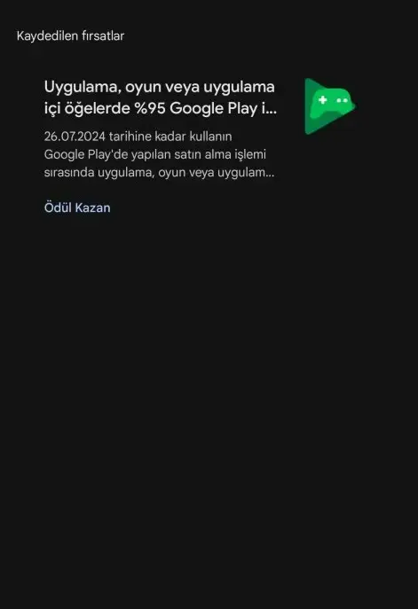 Google Play Store Yüzde 95 Indirim Için Yapmanız Gerekenler! Hesabınıza Tanımlanması Gerekiyor