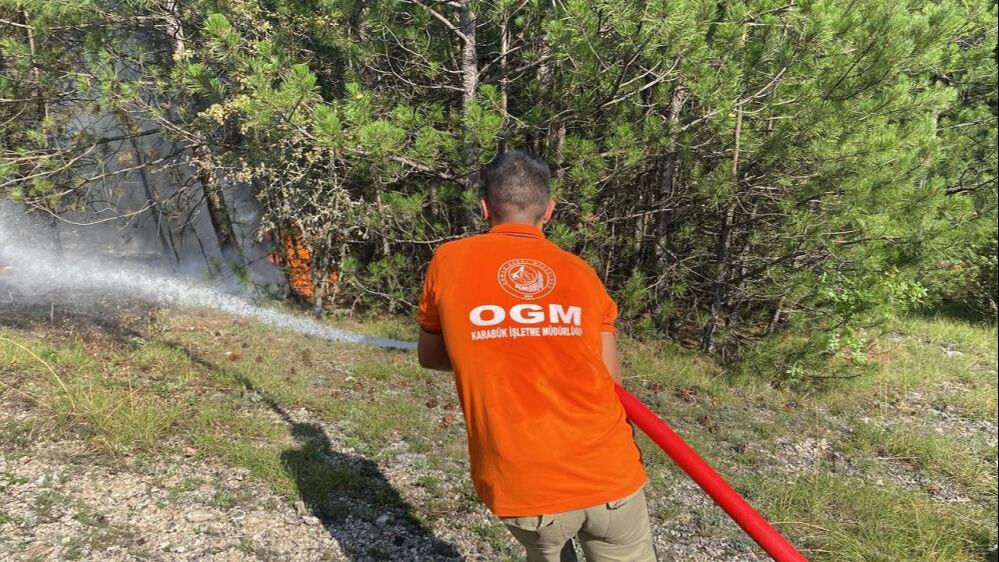 Kastamonu ve Karabük'te orman yangını! Hızla yayılan alevler kontrol altında - 2. Resim