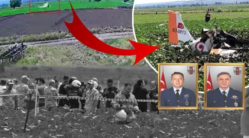 Kayseri'de eğitim uçağı düştü! 2 pilot şehit oldu 1