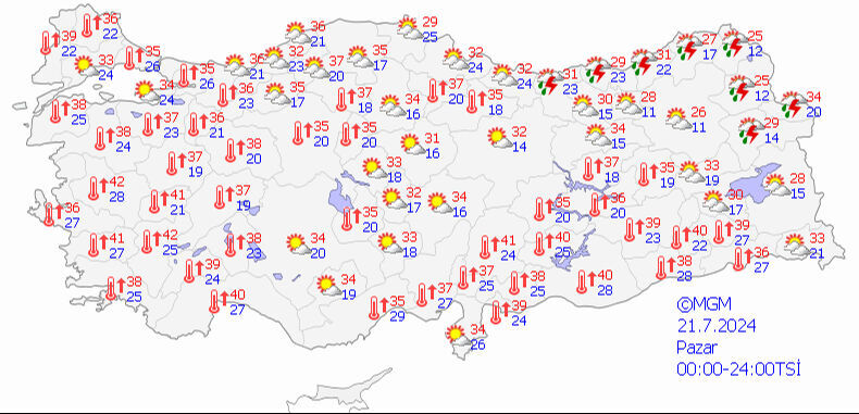 Meteoroloji'den hafta sonu uyarısı! 10 kent için 'sarı kod' verildi - 2. Resim