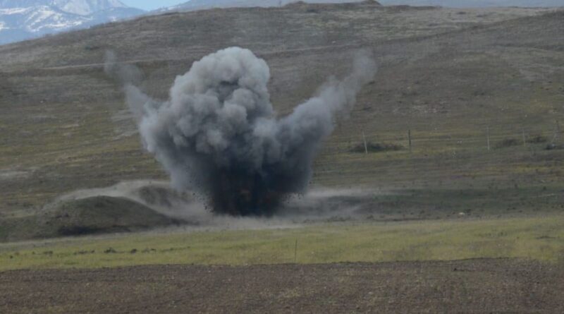 Nahçıvan’da Ermenistan’a ait mühimmat patladı: 2 ölü 1