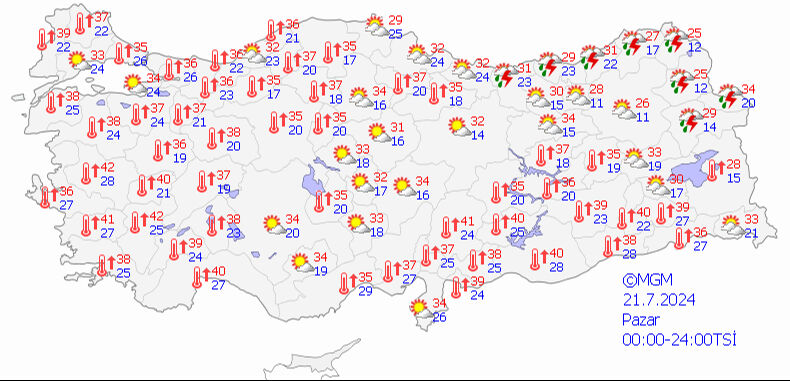 Pazar planı yapanlar dikkat! Meteoroloji uyardı: Sıcaklık artacak, nem bunaltacak - 2. Resim