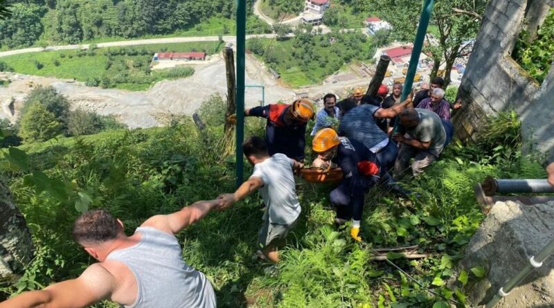 Rize'de elektrik faciası! Can kaybı var 1