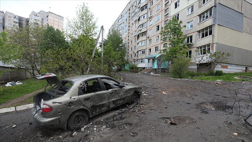 Rusya Ukrayna'nın Donetsk bölgesindeki Yuryevka alanını ele geçirdi - 1. Resim