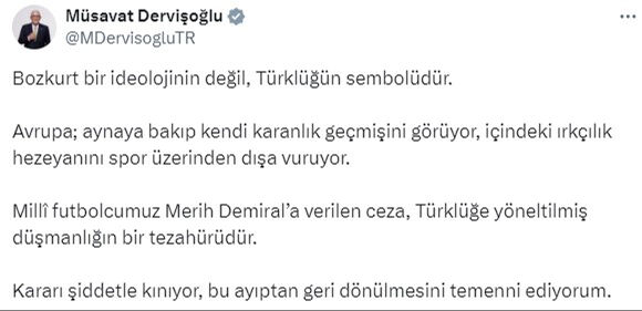 UEFA'nın Merih Demiral'a verdiği 2 maç men cezası 'Batı’nın ikiyüzlülüğü' iddialarına yol açtı - 8. Resim