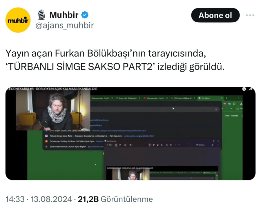 furkan bölükbaşı türbanlı simge nedir