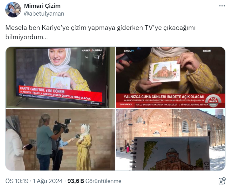 Mimari Çizim Betül Yaman kim