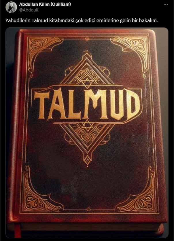 talmud kitabı ne anlatıyor neden gazzeye savaş açıyorlar