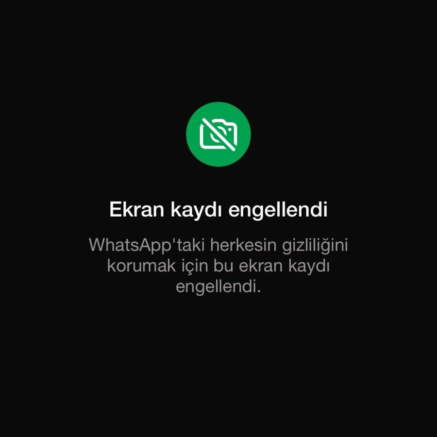 Whatsappta profil fotoğrafının ekran görüntüsü alınca bildirim gidiyor mu
