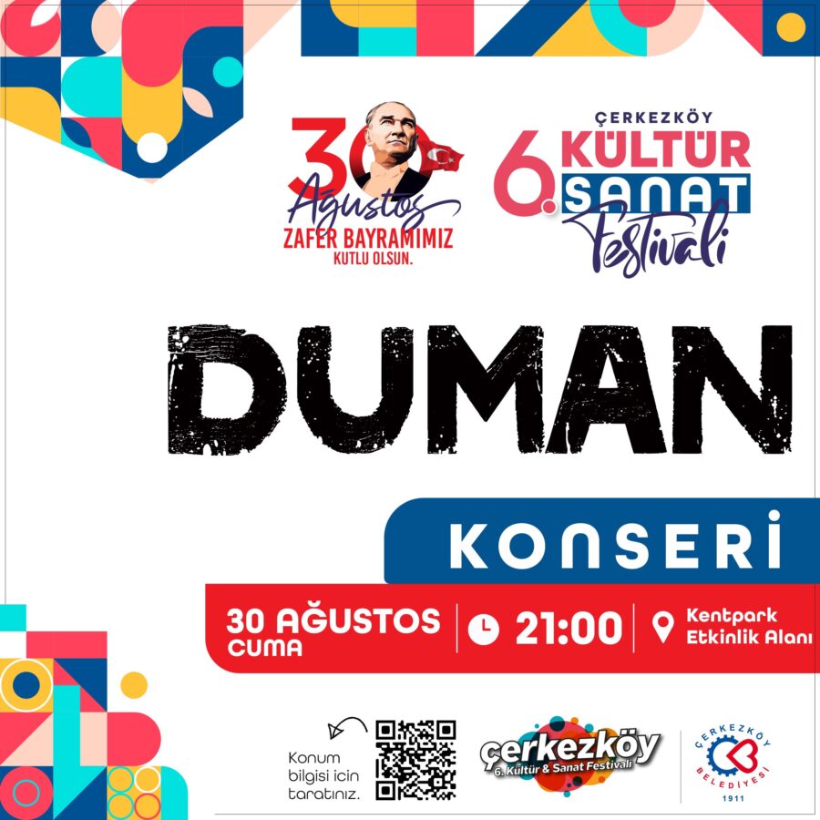 30 ağustos cem adrian duman ece seçkin demet akalın ücretsiz konserleri