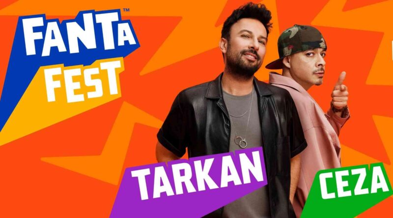 Fanta Fest ağustos ayı festivalleri kapsamında bugün Samsun'da! Ceza ve Tarkan'ın sahne saatleri belli oldu 6