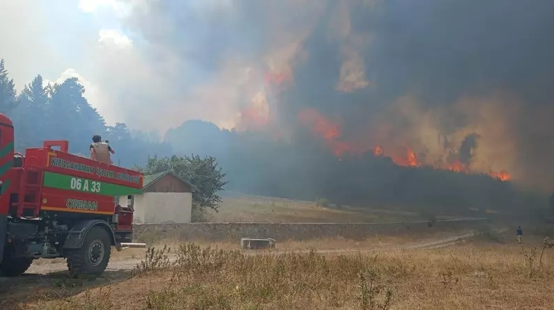 bolu yangın son dakika