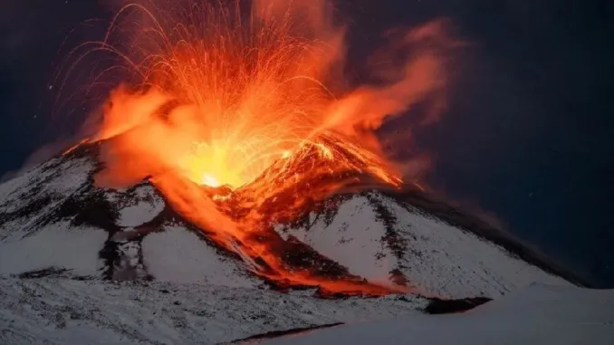 etna yanardağı son dakika