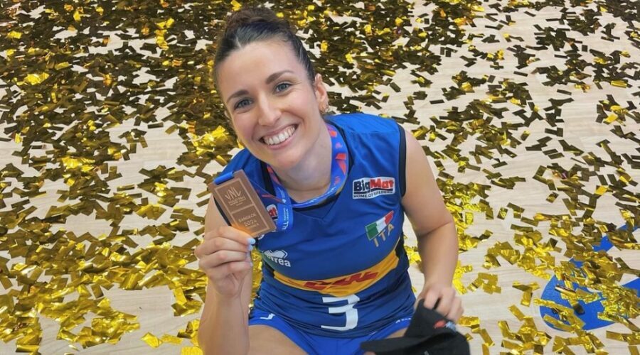 İtalya Kadın Milli Voleybol Takımı 3 numara Carlotta Cambi